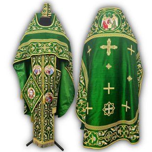 Ієрейське облачення, вишите, слов'янський крій