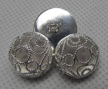 Buttons  Hierarchal silver