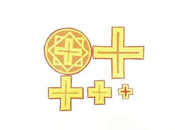 Priestly set of crosses "Straight"