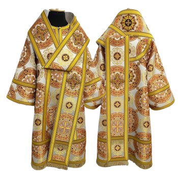ARH001-3M Bishop's vestment premium brocade