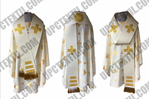 ARH031-E Bishop embroidered vestment from