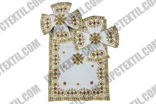 Cover set embroidery from