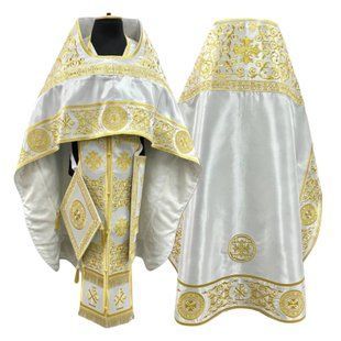 Ієрейське облачення, вишите, слов'янський крій
