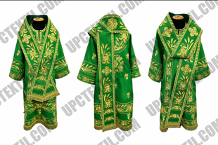 ARH034-E Bishop embroidered vestment from