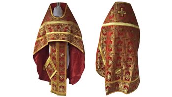 Priestly Vestments . Brocade Kiev 2M