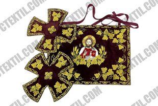 Cover set embroidery from