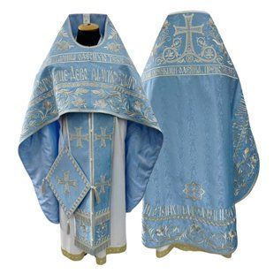 Ієрейське облачення, вишите, слов'янський крій