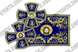 Cover set embroidery from