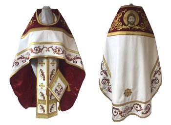 Priestly Vestments embroidered from