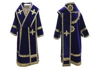 ARH006-E Bishop vestment embroidered from