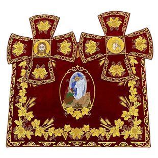 Покрівці, комплект вишитий