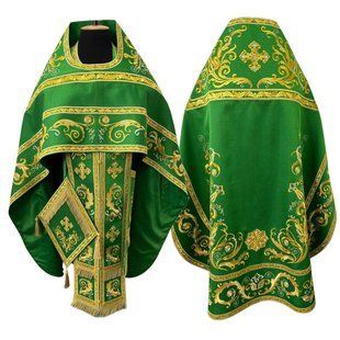Ієрейське облачення, вишите, слов'янський крій
